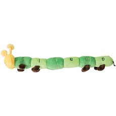 바잇미 강아지 바스락 삑삑 얼레벌레 애벌레 터그 장난감 40 x 5 cm, 1개, 그린