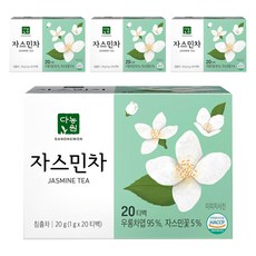 Danongwon 茉莉花茶包, 1g, 20入, 4盒