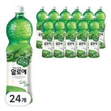 자연은 알로에 주스, 1.5L, 24개