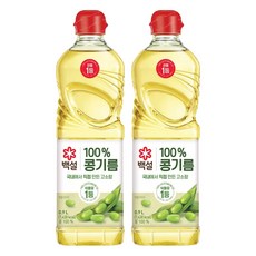 CJ BEKSUL 白雪 大豆油, 900ml, 2個