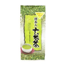 藤二 嚴選抹茶玄米茶, 日本產綠茶與玄米, 茶包, 4g, 20入, 1袋