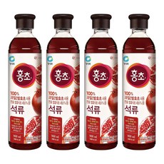 Hongcho 紅醋 石榴醋, 900毫升, 4個