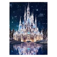 創彩 5D 鑽石畫組 30*40cm 城堡圖案, 城堡 3, 1組
