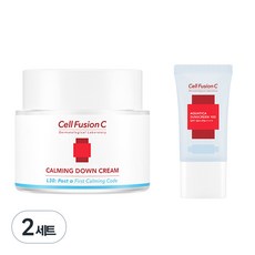 셀퓨전씨 포스트알파 카밍 다운 크림 50ml + 아쿠아티카 썬스크린 100 20ml
