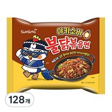 삼양 야키소바 불닭볶음면 125g, 128개