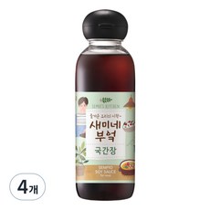 샘표 새미네부엌 국간장, 450ml, 4개