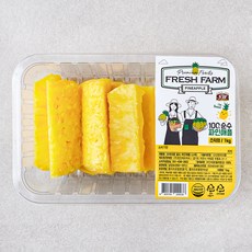프레쉬팜 골드 파인애플 스틱, 1kg, 1개