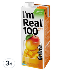 I'm Real 100芒果果汁, 730ml, 3個