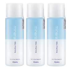 어퓨 미네랄 립앤아이 리무버 오마린, 100ml, 3개