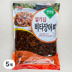 일가집 비타장아찌, 1kg, 5개