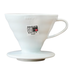 HARIO 好璃奧 V60 彩虹磁石濾杯, VDC-02-MBG-EX 迷霧白02 1~4杯, 1個