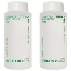 INNISFREE 綠茶玻尿酸保濕調理液, 170ml, 2瓶