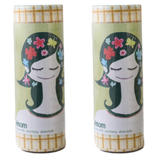bebesom 捲筒洗碗布 小型, 40入, 2個