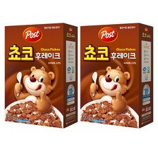 동서 포스트 쵸코후레이크 시리얼, 600g, 2개