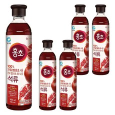 홍초 석류, 900ml, 5개