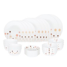코렐 꽃솜 6인 디너 식기세트 28P, 혼합색상, 식기 6종, 1세트