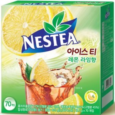 네스티 아이스티 분말 레몬 라임향, 12.5g, 70개입, 1개