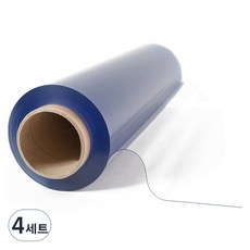 PVC軟質透明膜書本塑膠套 厚度0.2mm, 914mm×1米, 12張
