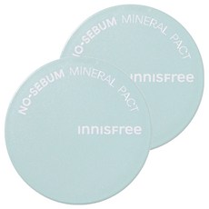 이니스프리 노세범 미네랄 팩트 파우더 8.5g, 2개