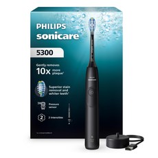 필립스 올 뉴 소닉케어 컴팩트 5300 전동칫솔, 블랙, 1개, HX7101/05