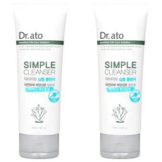 닥터아토 심플 유아페이셜클렌져, 100ml, 2개