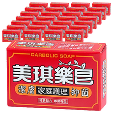 美琪樂皂，經典配方，深層清潔，溫和配方，高效保濕，有效抑菌，台灣製造, 100g, 36個