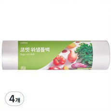 코멧 위생롤백 점보특대형 37 x 50 cm, 450개, 4개
