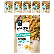 Daesang Chung Jung One Anjuya Meoktae Craze 烤玉米味, 25g, 6個
