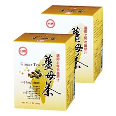 台糖 薑母茶, 選用上等老薑原汁, 即溶, 7 OZ (200g), 20g, 10包, 2盒