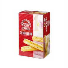 喜年來 芝麻蛋捲，酥脆可口，濃郁蛋奶香, 192g, 1盒