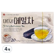 타타리 메밀차, 1.5g, 20개입, 4개