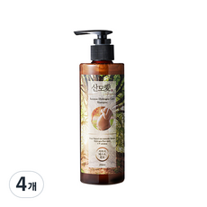 임산부 저자극 산모애 하이드로젠 샴푸, 250ml, 4개