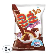 콘초 초코가나슈, 66g, 6개 - 콘쵸