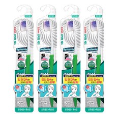 LION 獅王 Systema 細潔 牙垢護理牙刷緊湊型隨機出貨, 1入, 4個