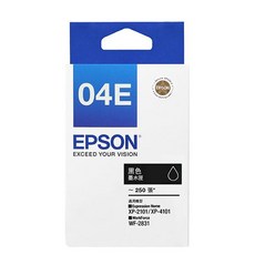 EPSON 愛普生 台灣公司貨 黑色墨水匣, C13T04E150, 1個