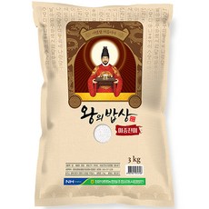 청원생명농협 왕의밥상 쌀 백미, 3kg, 1개