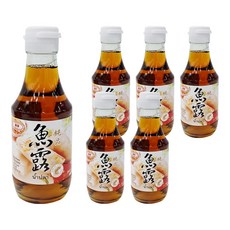 QUA-QUALITY 葵果 純品魚露, 無添加防腐劑、味精及人工色素，200毫升, 200g, 6瓶