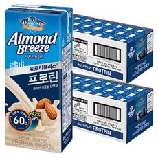아몬드브리즈 뉴트리플러스 프로틴, 190ml, 48개