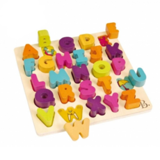 B.toys 新逗樂厚片積塊 BX1823GZ 18個月, 1組