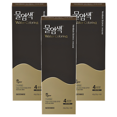 씨드비 프리미엄 물염색 시즌2, 미디엄브라운, 3개 미디엄브라운, 3개