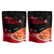 더다믐 김칩스 매운맛, 40g, 2개