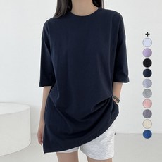 여성루즈핏티셔츠