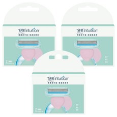 舒芙 Intuition 仕女除毛刀 夏日風情隨攜旅行組 敏感肌 補充刀片 - 敏感肌適用，旅行便攜, 3組