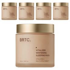 BRTC. 綜合維他命亮白睡眠面膜, 100ml, 5罐