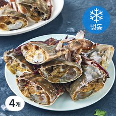 꽃게명가 국내산 절단 이력추적 꽃게 (냉동), 800g, 4개