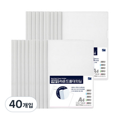 Heemang 大容量圓形搓板, 白色的, 40入