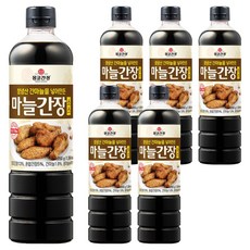 몽고간장 마늘 간장 소스, 1.05kg, 6개