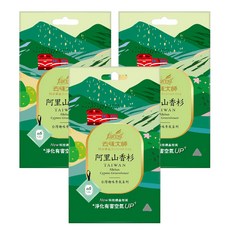 farcent 花仙子 台灣趣味香氛系列 科技礦晶香包 3個, 阿里山香杉, 33g, 3組