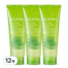 토니모리 촉촉 알로에 수딩젤, 250ml, 12개