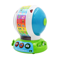 Leap Frog 跳跳蛙 旋轉動物字母ABC, 轉動玩具 認識英文及動物, 三種遊戲模式 豐富聲光效果, 刺激孩子反應與敏銳度, 1個